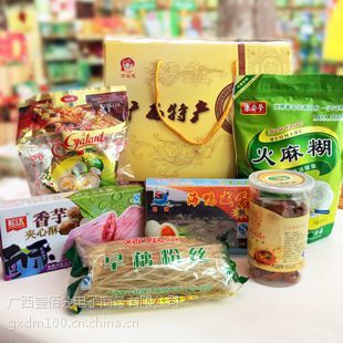 年货礼包广西特产广西壮姑娘特产礼包地方特色食品土特产礼包